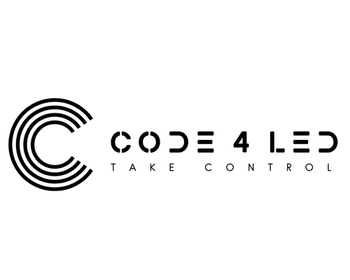Code 4 LED Logo